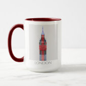 Mug Londres Big Ben Union Jack (Gauche)