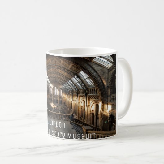 Mug Londres - Musée d'histoire naturelle (Devant droit)