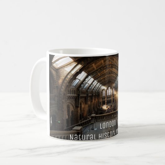 Mug Londres - Musée d'histoire naturelle (Devant gauche)