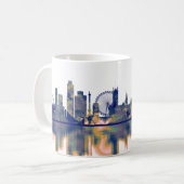 Mug Londres Skyline (Devant gauche)