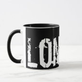 Mug Londres - Style Urbain - Noir Et Blanc (Gauche)