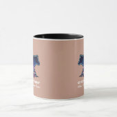 Mug Lone Galaxy Wolf Silhouette (Echoes of the night) (Centre)