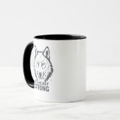 Mug Lone Wolf Strength and Resilience (Devant gauche)