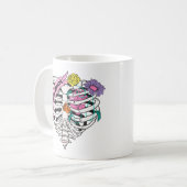 Mug Lonely Heart Skeleton Anti Valentine (Devant gauche)