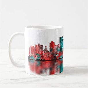 Mug Long Beach California Skyline