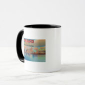 Mug Long Beach, Californie - La Reine des Plages (Devant gauche)