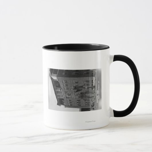 Mug Long Beach, Californie Voir Sharon Inn (Droite)