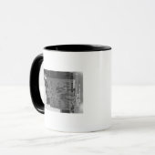Mug Long Beach, Californie Voir Sharon Inn (Devant gauche)