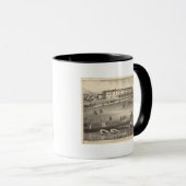 Mug Long Beach House, Long Beach, NJ (Devant droit)