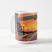 Mug Long Beach Washington Sunset Arch Scénique (Devant gauche)