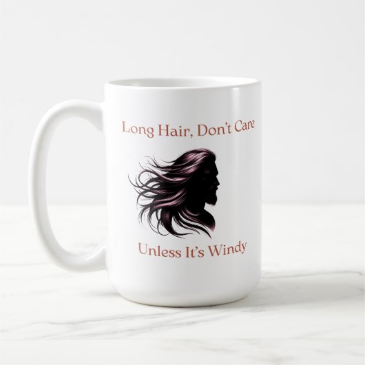 Mug Long Hair, Don't Care (Gauche)