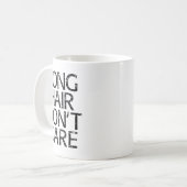 Mug Long Hair Don't Care Gift  (Devant gauche)