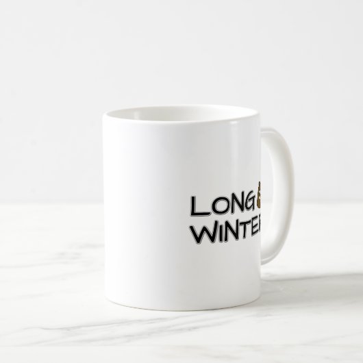 Mug Long hiver (Devant droit)