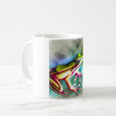 Mug Long legged frog 100924AREF149 - Watercolor (Devant gauche)