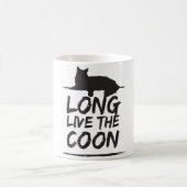 Mug Long Live The Coon ! Maine Coon Chats Café (Centre)