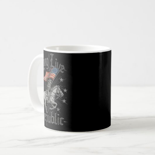 Mug Long Live The Republic Us  (Devant gauche)