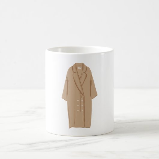 Mug Long manteau de printemps (Centre)