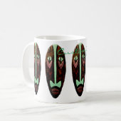 Mug Long Tonnerre de Masque Tiki (Devant gauche)