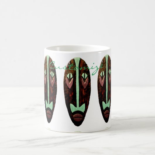 Mug Long Tonnerre de Masque Tiki (Centre)