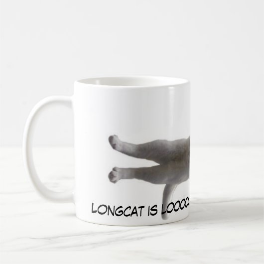 Mug Longcat (Gauche)