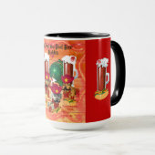 Mug LongDogs Et Les Amateurs De Bières Racines Café Mu (Devant droit)