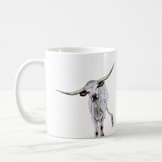 Mug Longhorn blanc