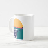 Mug Longhorn de l'heure dorée (Devant gauche)