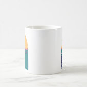 Mug Longhorn de l'heure dorée (Centre)