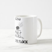 Mug Longue Agneau Perdu : Roi Du Volant (Devant droit)