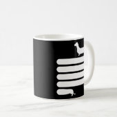 Mug Longue Dachshund Wiener Weiner Daschund Chien Dach (Devant droit)