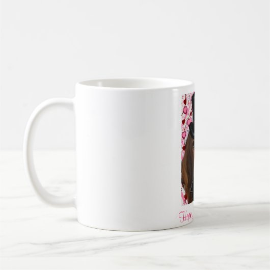 Mug Longue Doxie rouge haïe (Gauche)