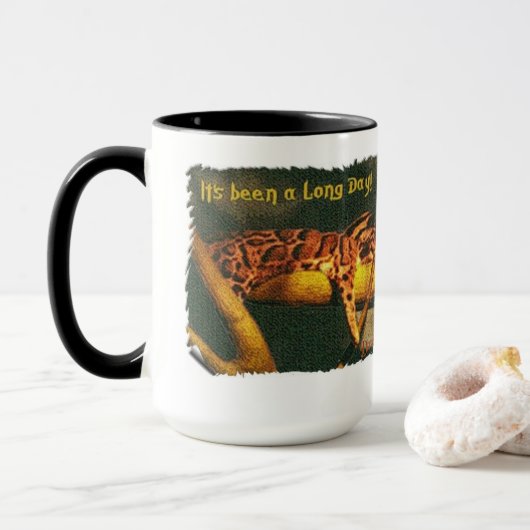 Mug Longue journée (Avec donut)