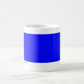 Mug Longueur d'onde 440 nanomètre (Centre)