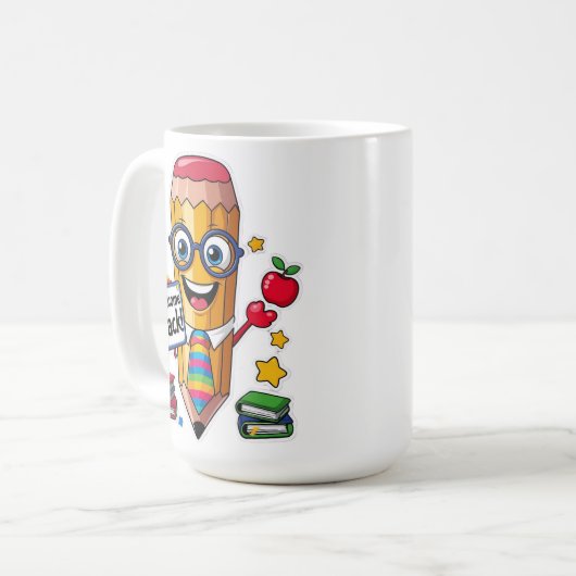 Mug Looking Sharp – Welcome Back! (Devant gauche)