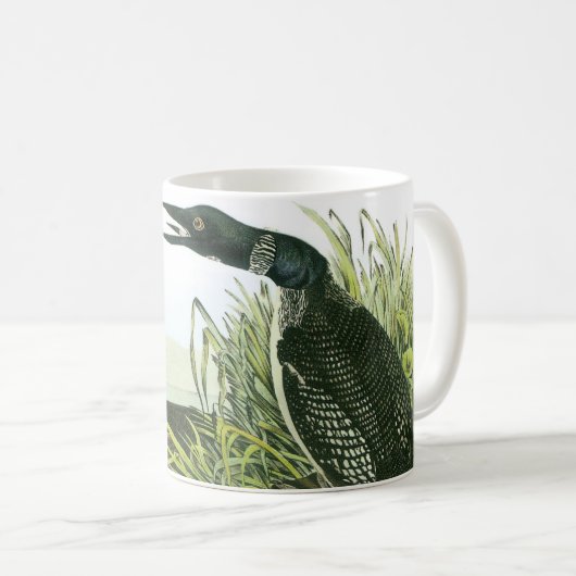 Mug Loon commun par Audubon (Devant droit)