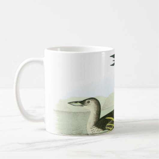 Mug Loon commun par Audubon (Gauche)