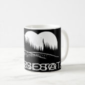 Mug Loon Et Arbres Du Minnesota Au Lune (Devant droit)