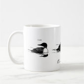 Mug Loon Swimming Bird Art Thunder_Cove (Gauche)