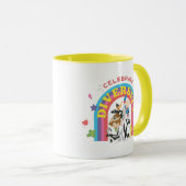 Mug LOONEY TUNES™ - Celebrate Diversity Pride Arc-en-c (Devant droit)