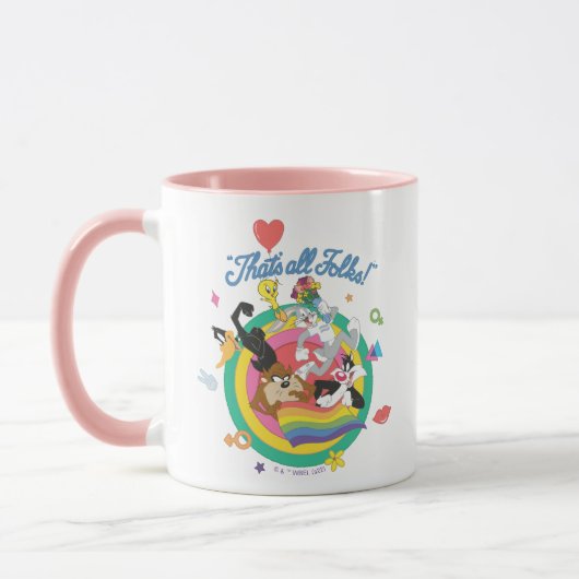 Mug LOONEY TUNES™ - C'est tout le monde ! Pride Bullse (Gauche)