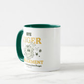Mug LOONEY TUNES™ Gestion de la colère de |TAZ™ ACME (Devant gauche)