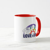 Mug LOONEY TUNES™ - L'amour c'est l'amour (Devant droit)