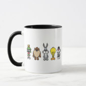 Mug LOONEY TUNES™ - Photo de groupe Op (Gauche)