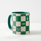 Mug LOONEY TUNES™ Soccer Grid Pattern (Devant gauche)