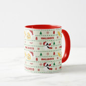 Mug LOONEY TUNES™ SYLVESTER™ & TWEETY™ Motif de vacanc (Devant droit)