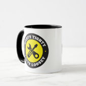Mug Loosey droit serré gauche (Devant gauche)