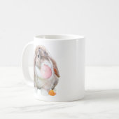 Mug Lop Earny Lapin Rabbie Bubble Gum Cute (Devant gauche)