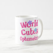 Mug L'optométriste le plus mignon des mondes (Devant droit)
