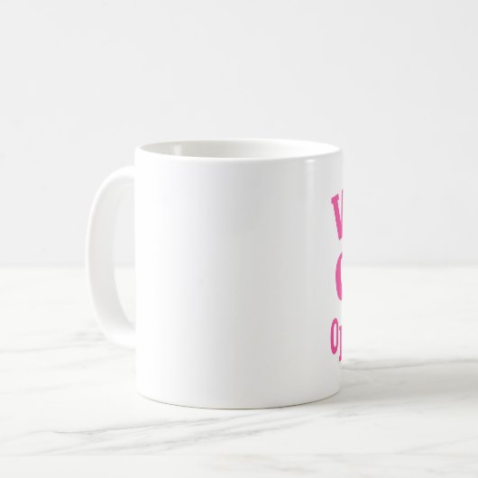 Mug L'optométriste le plus mignon des mondes (Devant gauche)