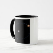 Mug L'orbite d'un système triple étoile en forme d'hor (Devant gauche)